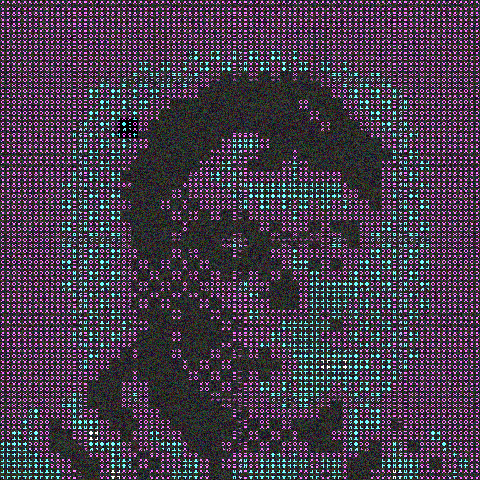 Glitch Pixel Art GIF