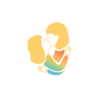 Gay Love Sticker by Bond Touch Official