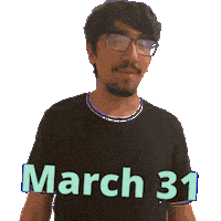 March 31 Sticker