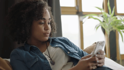writing texting GIF