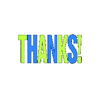 I Thank You Sticker