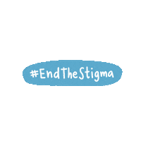 thepositivitycure mental health wmh end the stigma world mental health Sticker