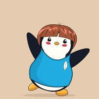 Happy Lets Go GIF by Pudgy Penguins