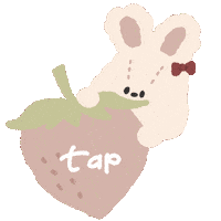 Rabbit Tap Sticker