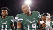 greenwave football athletics tulane greenwave GIF