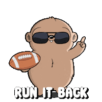 Run It Detroit Lions Sticker by Fugz Official