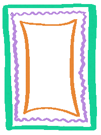 islandhaus frame islandhaus art frame island haus Sticker