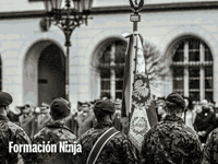 Military Parade GIF by Formación Ninja