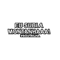 Aventura Trekking Sticker by Sou Trilha