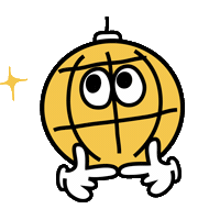 Earth Sticker by TeamSKIP