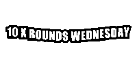 10 X Rounds Wednesday Sticker by Brazilian Top Team