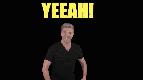 sigurdvedal giphygifmaker yeah energy motivation GIF