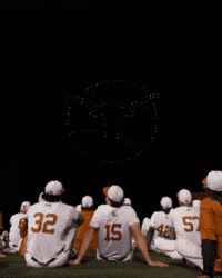 College World Series Drone GIF by Texas Longhorns