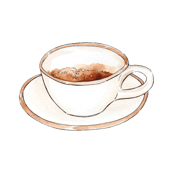 Good Morning Coffee Sticker