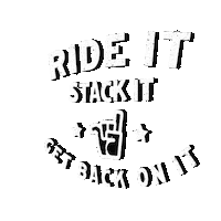 Ride It Epic Fail Sticker by Broken Riders