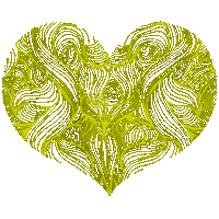 vogele heart green neon herz Sticker