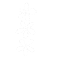 Manilettering white nature flower flowers Sticker