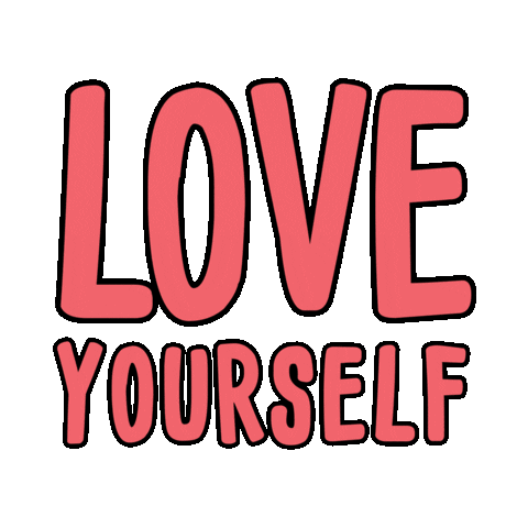 Love Yourself Positivity Sticker by Lila Felya