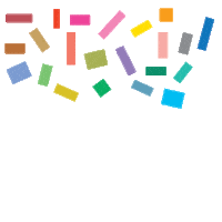Rainbow Falling Sticker by Color Factory