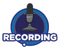 martifischer podcast recording marti fischer martimcflyscher Sticker