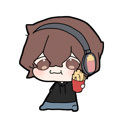 Bungo Stray Dogs Fries Sticker