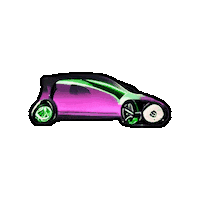 Smart Car Sticker by A Reason To Feel