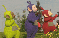 Waving Lets Go GIF by Teletubbies