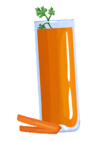 soymarina marina orange juice jugo zanahoria Sticker
