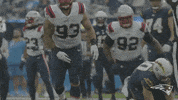 Lets Go Reaction GIF by New England Patriots