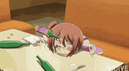 Drunk Gugure Kokkuri-San GIF by HIDIVE