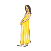 mom motherhood Sticker by neogardencatering
