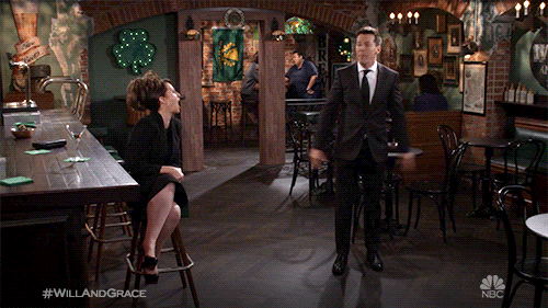 Sean Hayes Dancing GIF by Will & Grace