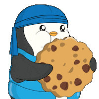 Chocolate Chip Penguin Sticker by Pudgy Penguins