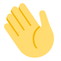 Wave Hello Sticker