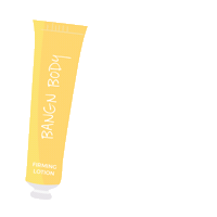 BangnBody yellow bangn bangnbody tubeofgoodness Sticker