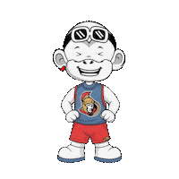 Ottawa Senators Go Sens Sticker by Zhot Shop