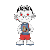 Ottawa Senators Go Sens Sticker by Zhot Shop