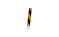 Paffinaa school pencil stationery bujo Sticker