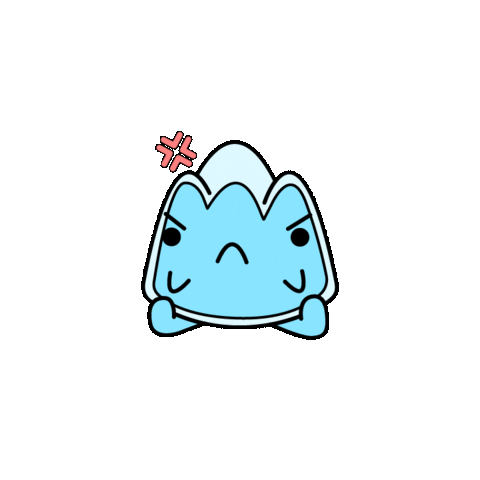 SkyPersonel glacier iceberg cold shoulder skypersonel Sticker