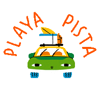publimark_mullenlowe playa roadtrip costarica turistear Sticker