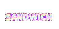 Sandwich Sticker by GIPHY Text