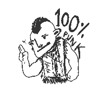 Metal Love Sticker
