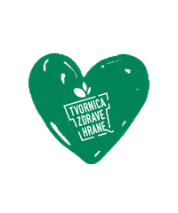 Heart Love Sticker by Tvornica zdrave hrane
