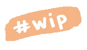 Work In Progress Diy Sticker by We Are Knitters
