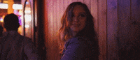 winking flirting GIF by Olivia Lane