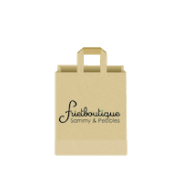 Frietenijsboutique bag fries fastfood tas Sticker