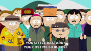 angry money GIF by South Park 