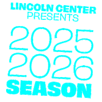 Lincoln Center Presents 2025-26 Sticker by Lincoln Center