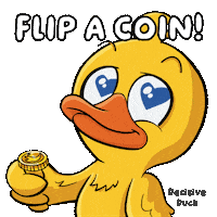 Duck Flip Sticker by VeeFriends
