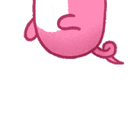 cibithecat pink cat cibi cibi the cat its hint Sticker